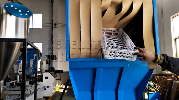 PC800 PE PP PVC Binatang Panas Crusher Plastik