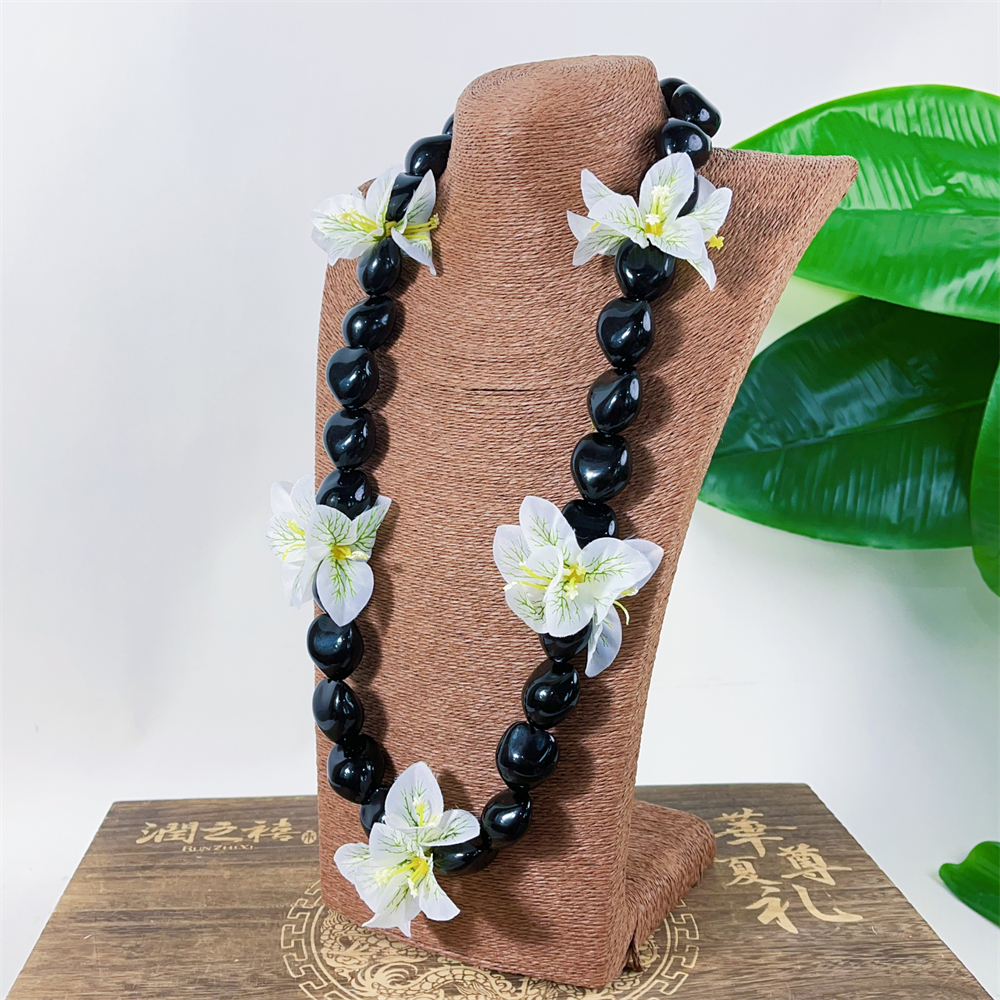 KN-JN054 KUKUI NUT LEI