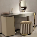 Icon Lady Luxury Modern Furniture High-End Dresser with Mirror Makeup Table & Storage for Bedroom Use Factory Direct Vanities1