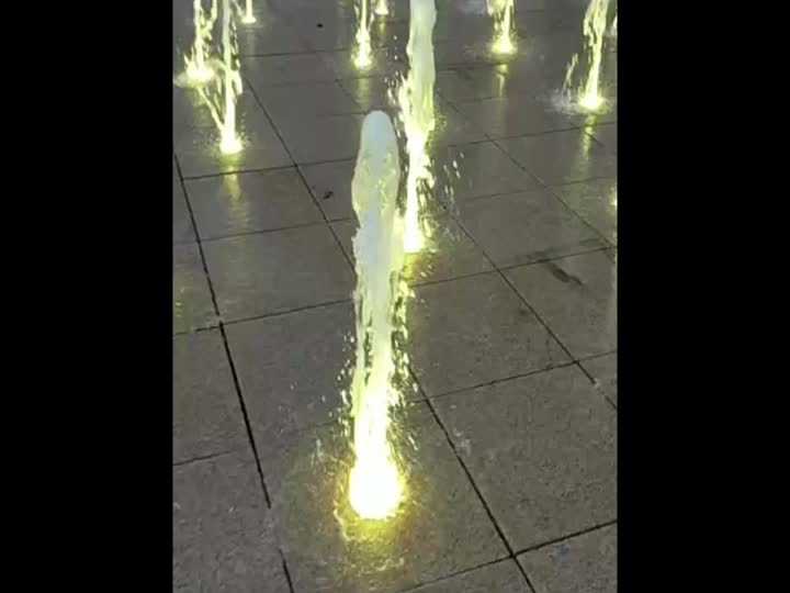 Beautiful Mall Programmed Fountain