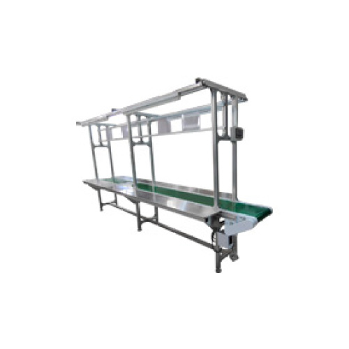 Double side stainless steel workbench belt conveyor