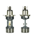 Motorcycle Moto Led Headlight Headlamp Bulb H4 Ba20d Ultra Bright White H6 H6m P15d 1500lm1