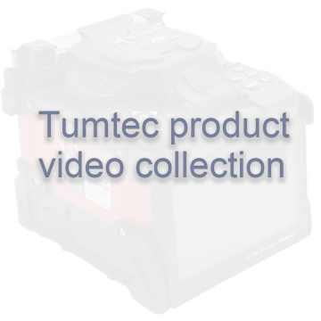 【Video koleksiyonu】 Çeşitli tür Tumtec Fusion Splicer mevcut