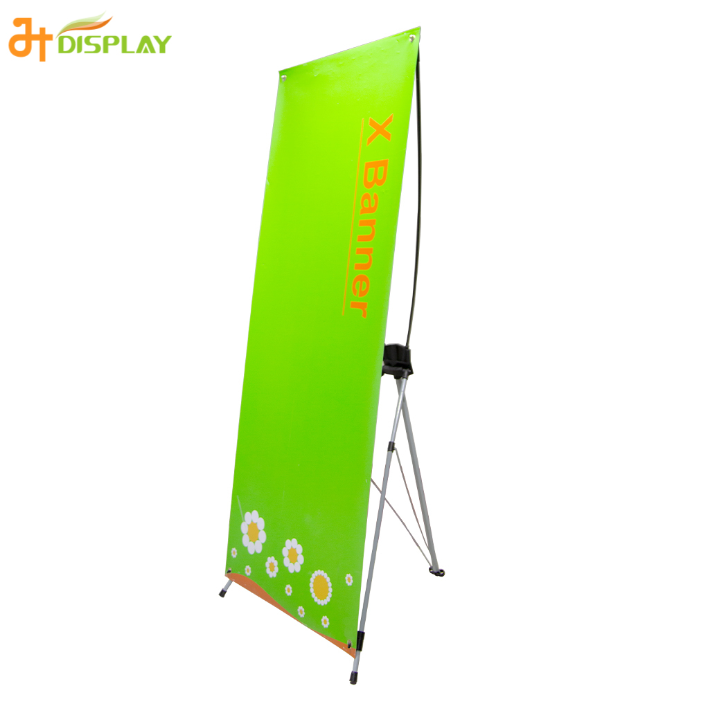 Réglable X Type Banner Exhibition Stand Affiche publicitaire Poster X Stand