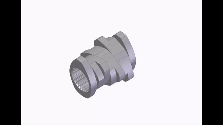 Elementos de tornillo extrusor ZSK70MC-SAM