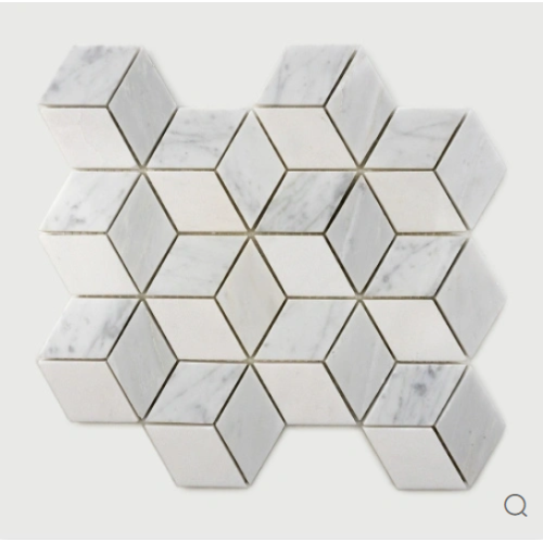 Mermer mozaik: Modern minimalist dekor için mükemmel uyum