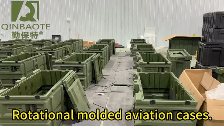 Caja de aviación de moldeo rotacional