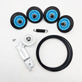 Repair Kit for Dryer: Roller Wheels, Drum Belt, Idler Pulley, and Tension Spring1