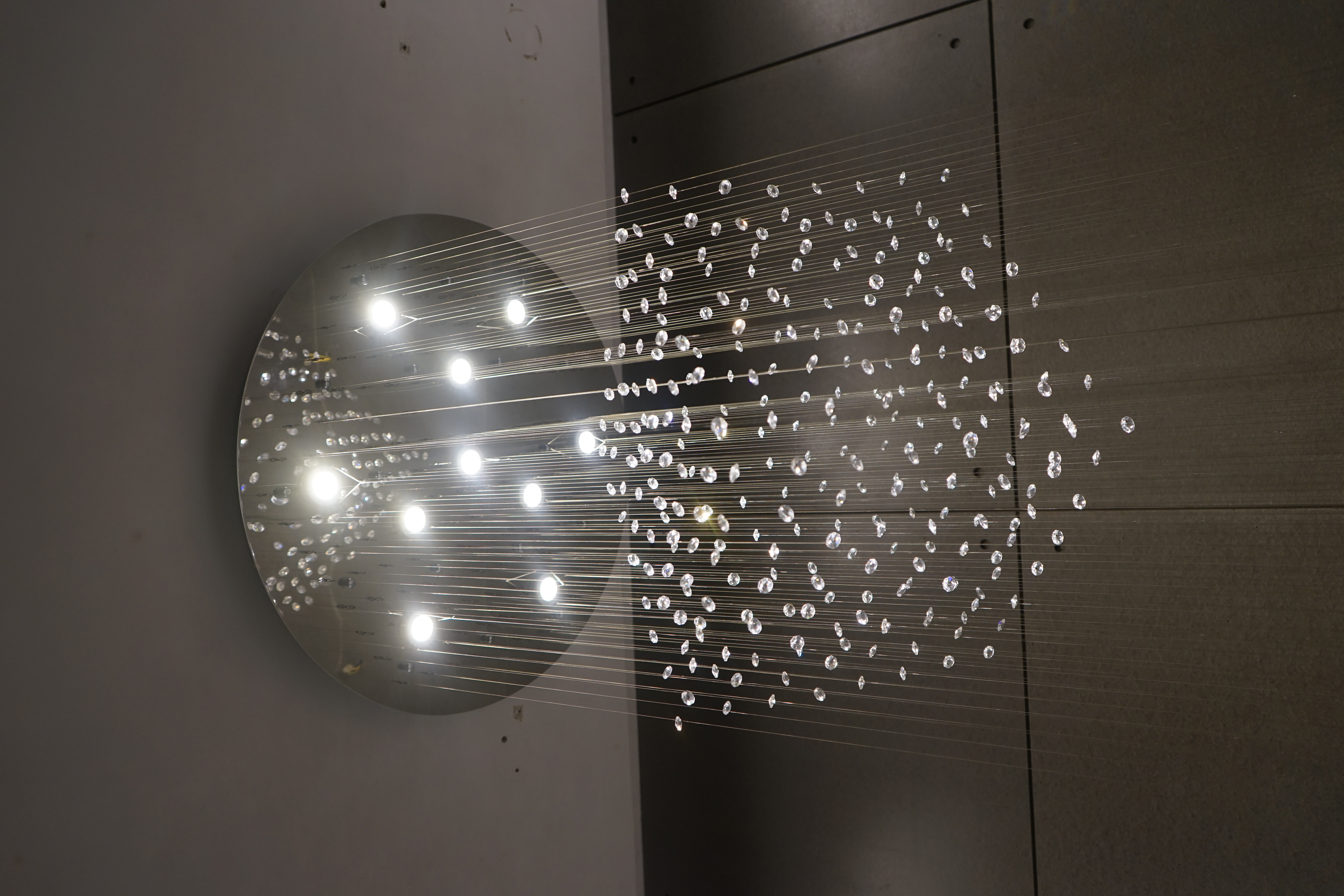 Crystal pendant light