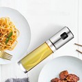 100ml Stainless Steel Olive Dispenser Flavor Dispenser Kitchen Oil Spray Bottle Glass1