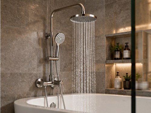How to Choose a Wall-Mount Tub Faucet with Hand Shower?