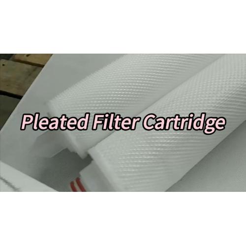 Плиссированны картрыдж для фільтраў