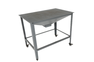 Grinding Table, filter platefrom for scrap collect