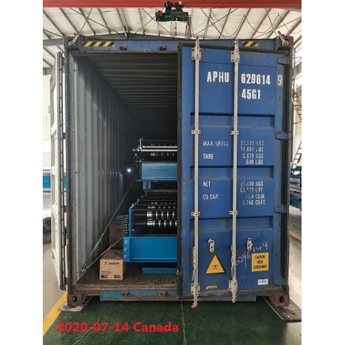 Deliver Siding Forming Machine and Double Deck Forming Machine to Canada