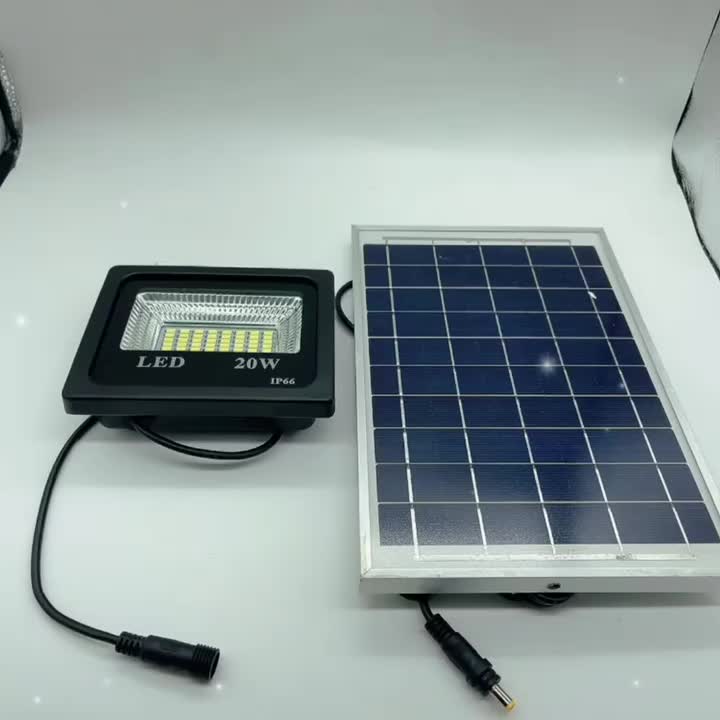 Lumière solaire LED 20W