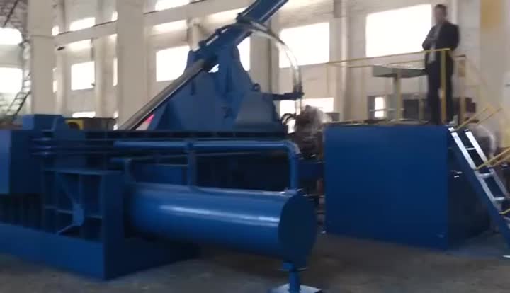 Metal Shavings Baling Machine