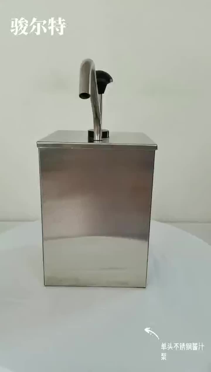 Dispensador de molho de aço inoxidável