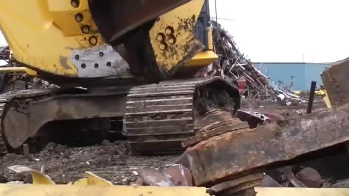 Cesoie in metallo idraulico per escavatore