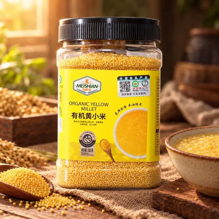 Bio žluté proso 500g