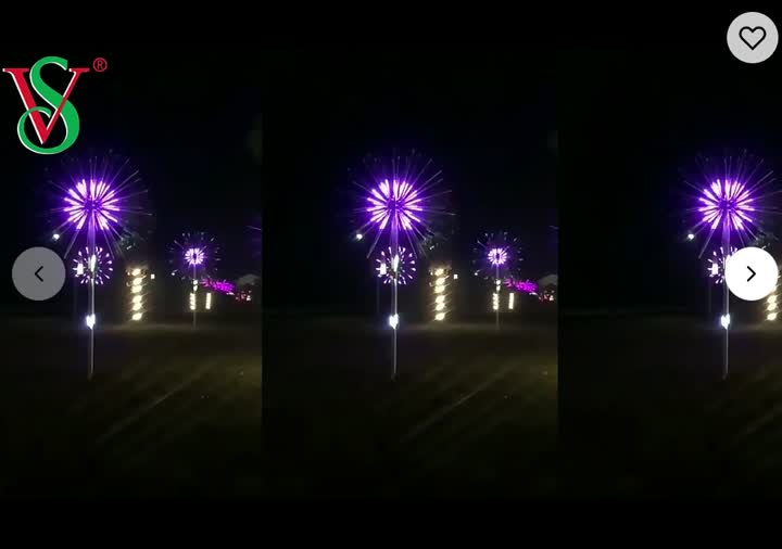 Full Color 12V Fireworks Tree Lights