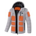 Plus Size USB Battery Heated Machine Washable Electric Jacket1