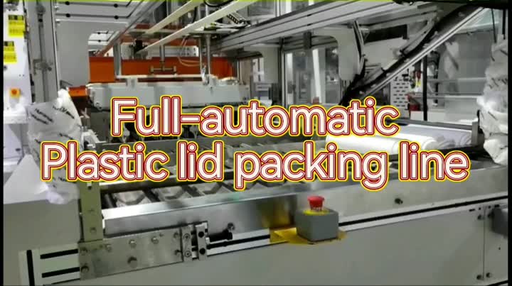 Linie de ambalare a capacului din plastic