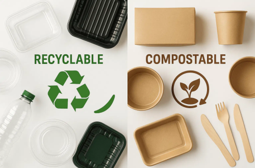 Bao bì có thể phân hủy và bao bì có thể tái chế: Lựa chọn tốt nhất của bạn là gì?