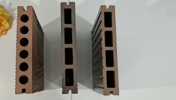 Customized 300x300mm Hollow WPC Wood Composite Decking Tiles for Terrace and Balcony1