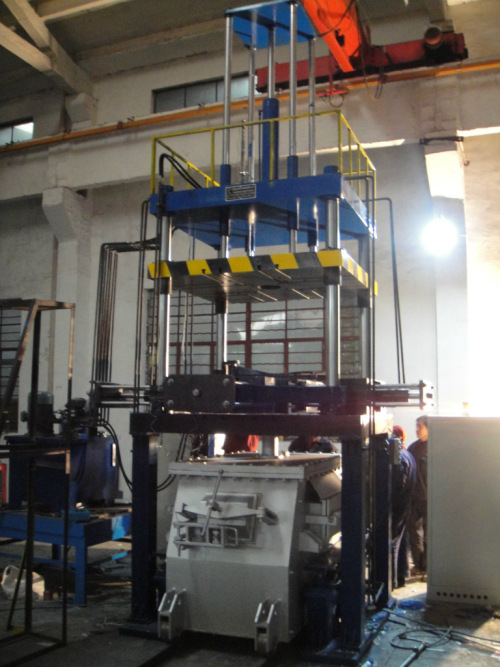 Working Principle of the Low Pressure Casting Machine