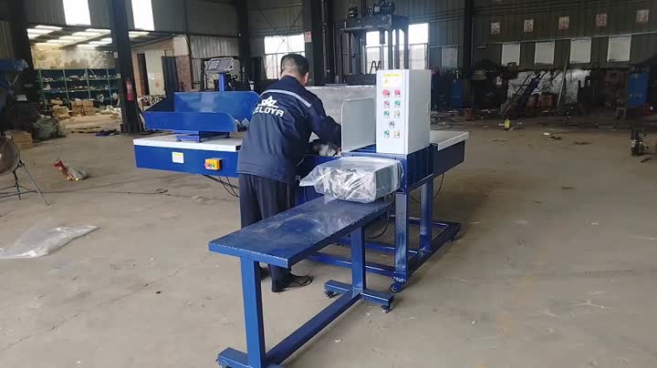 Máquina de enfardamento de pano de limpeza