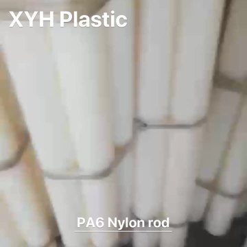 White PA6 Nylon Rod