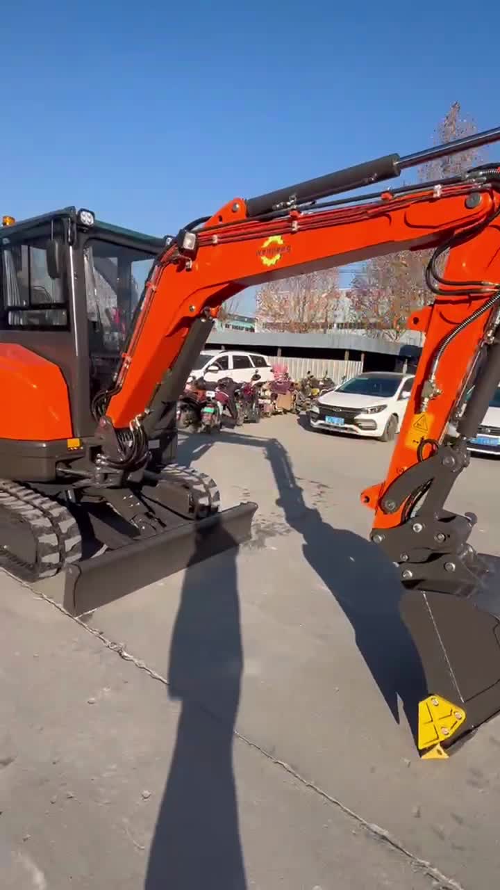 3.5T crawler excavator bucket capacity 0.15m³
