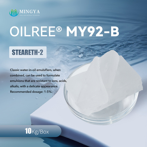 Steareth-2 como coemulsificante para formulações de creme rico