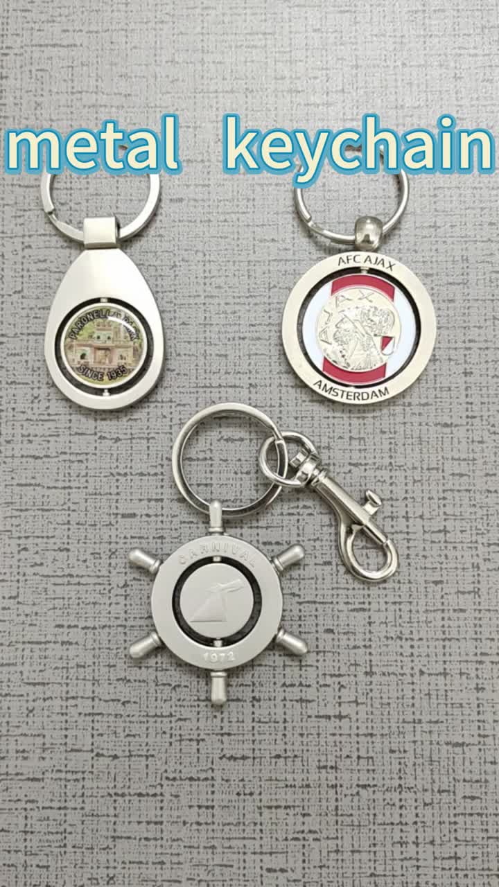 Keychain logam