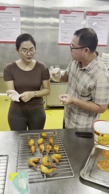 Orleans Grilled Wingettes and Drumettes On Stie Tasting