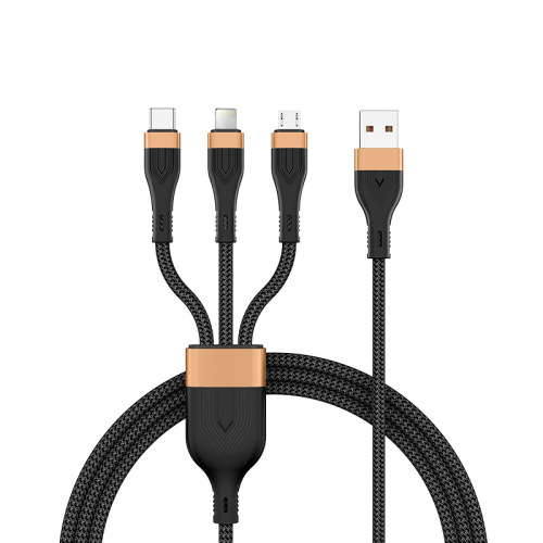 ¿Cuál es la diferencia entre el cable de datos tres en uno un cable de datos 3 en 1?