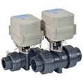 Zhejiang Origin 1-1/2\" PTFE Sealed Electric Actuator Ball Valve with AC110-230V Power Supply and Multiple Wire Connections1