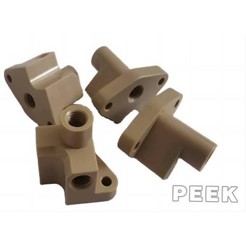 High-performance three-way ball valve material  - PEEK (polyether ether ether ketone)