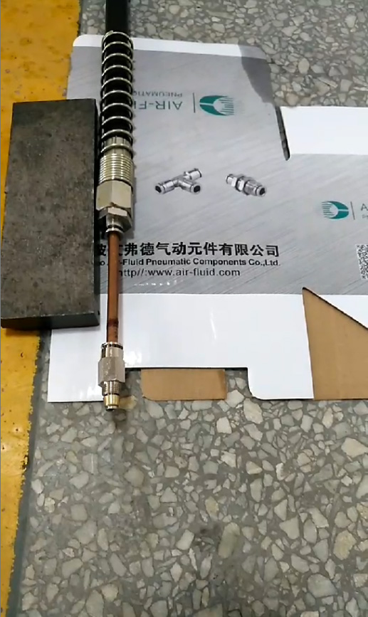 The Video of the Air-Fluid Company's Check Valve Test @ 400 Bar