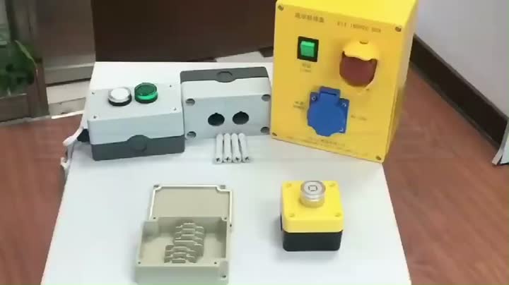 Електрическа кутия с бутони