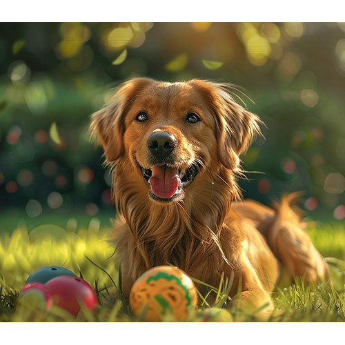 Le chien a besoin d'exercice quotidien même avec des jouets de latex de chien résistant aux morsures doux