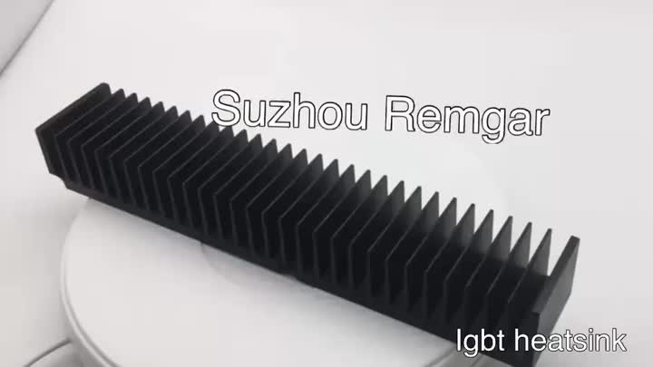IGBT Black Aluminium Kühlkörper