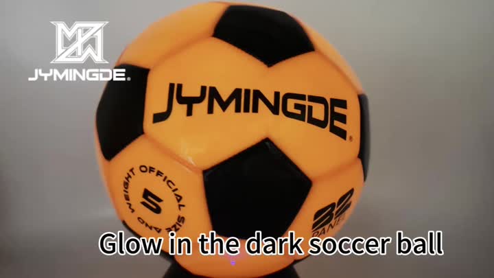 Jymingde Size 5 Soccer Ball Glow in the Dark