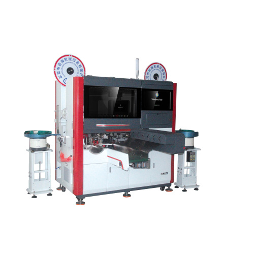 JH-09B Máquina de crimpagem de terminal de extremidade dupla totalmente automática e inserção de extremidade dupla