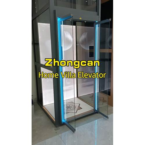 Ascenseur de maison en verre
