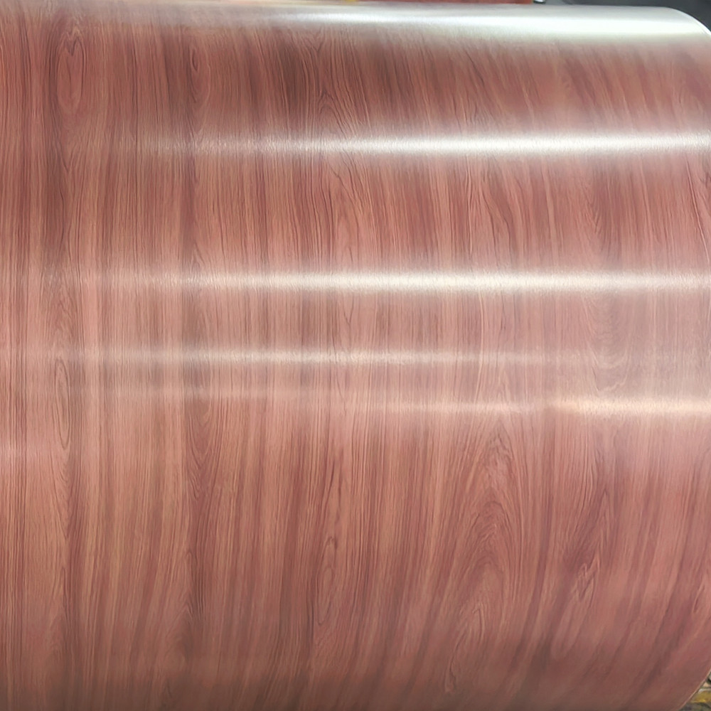 Wood Texture VCM Metal برای پانل های دیواری