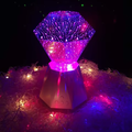 Romantic Camp Tent Lights with DiamondLite Table Lamp, Music Show and Projector Decorations1