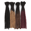 Human Hair Dreadlocks Hair Extensions Handmade 8-20inch 10Strands/Pack Soft Dreadlocks For Women And Men1