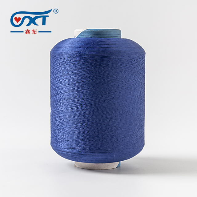 Bright Color SCY Single Polyester Spandex Covered Yarn