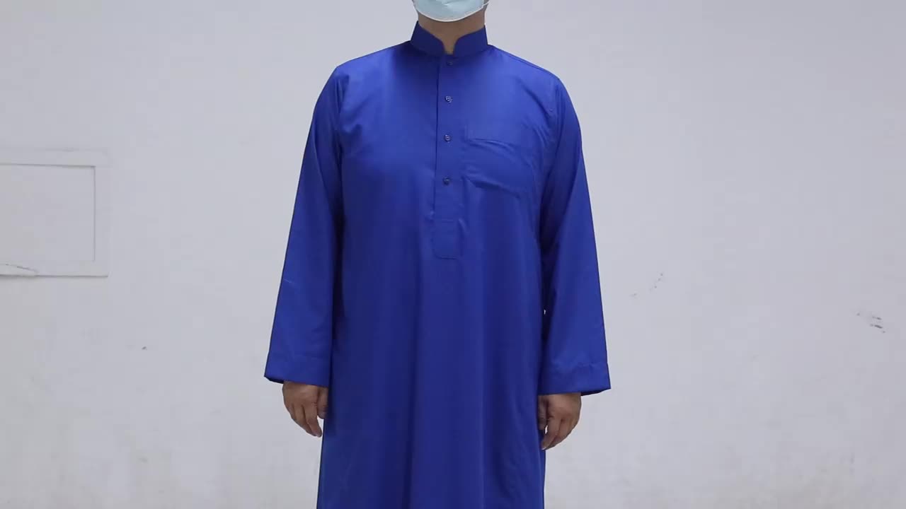 Cotone all&#39;ingrosso marocchino thobe jubbba abaya thobe arabo arabo maschi